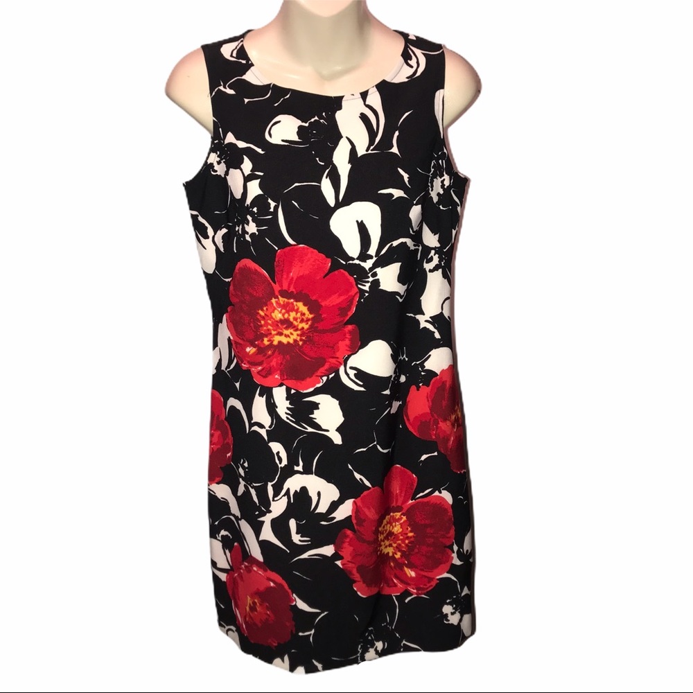 🚭 JESSICA HOWARD Floral Sheath Dress - 6P